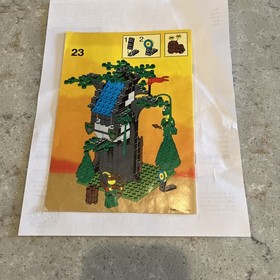 Vintage LEGO 6054 Forest man&rsquo;s Hideout 99.99 Complete! With Instructions!