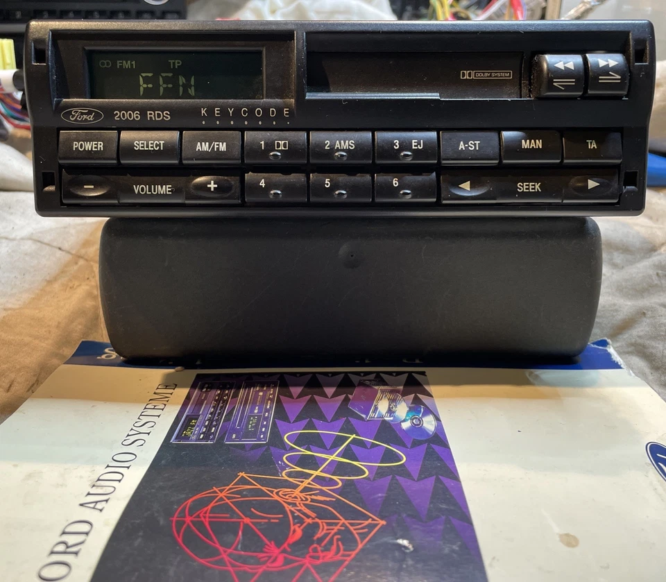 Sound 2000 Ford 6000 RDS Autoradio 94FP-18K876-FA + Code + Anleitung Geprüft - Bild 2 von 4