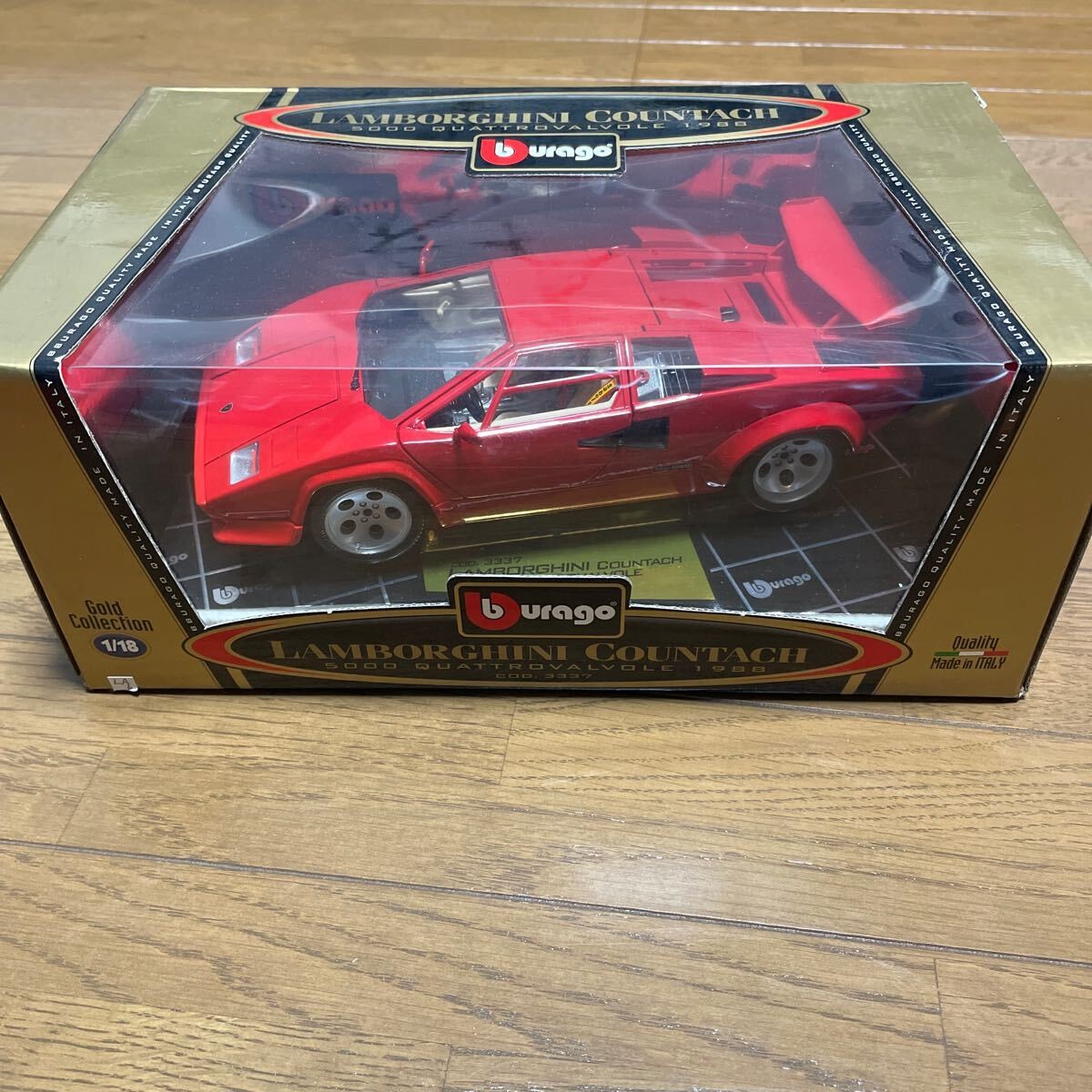 Modèle Réduit Burago Lamborghini Countach 5000 S N°93 Road Atlanta - Échelle 1/43 - Occasion