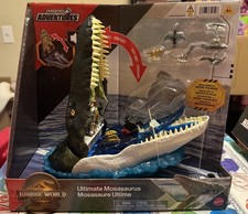 Jurassic World Rebirth Deluxe Mosasaurus Playset, 7 Interactive Features  Sound
