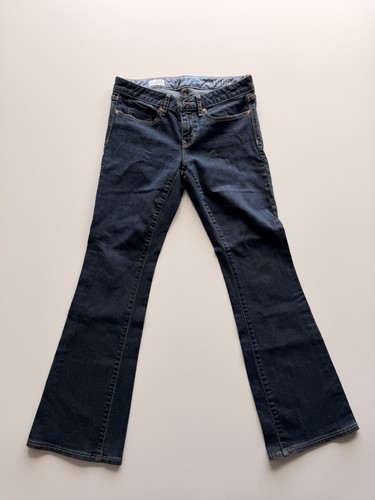 Gap 1969 Jeans Womens 27/4a Blue Cotton Curvy Bootcut Dark Wash Workwear 30x29
