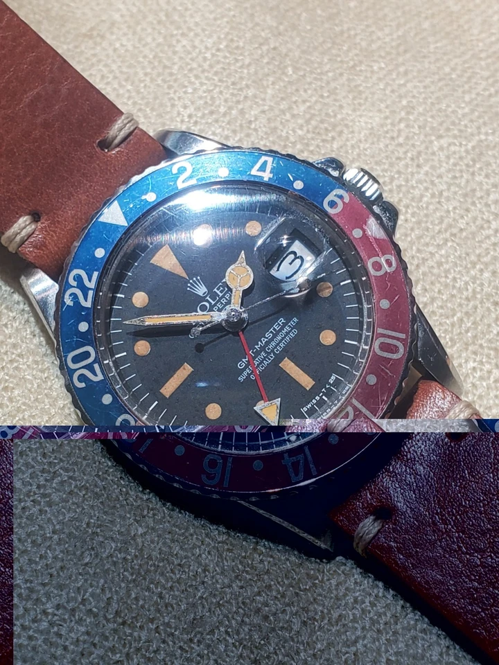 Rolex GMT-Master 1974 ref. Quadrante radiale 1675 Mark 3 con serie da 4,1 milioni - Immagine 2 di 4