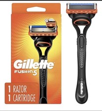 Image of Gillette fusion 5 men’s razor/ 1 Razor + 1 Blade New & Sealed