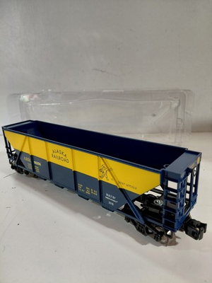 #ad Menards 279 3065 Train O Gauge Model Railroad Alaska 4 Bay Hopper Car w Box $30.00