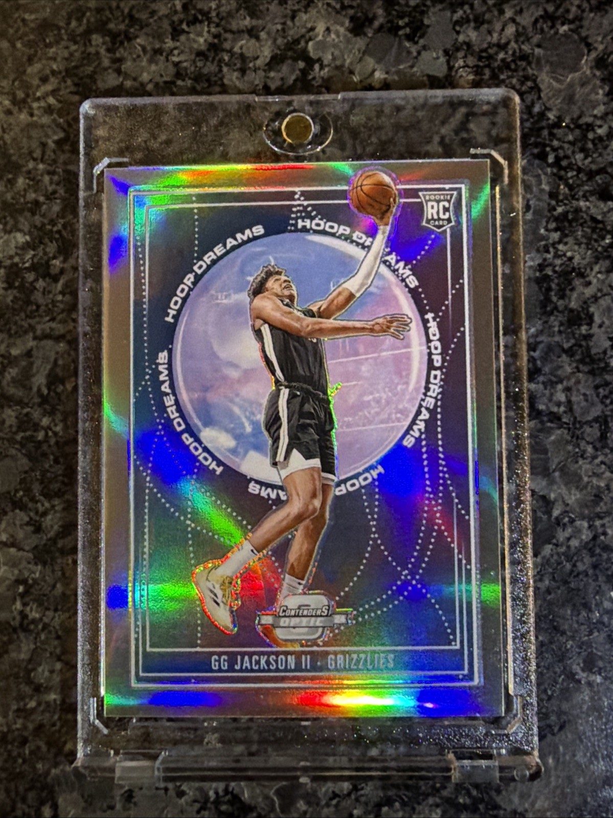 2023-24 Panini Contenders Optic GG Jackson II Hoop Dreams Silver RC Rookie Card