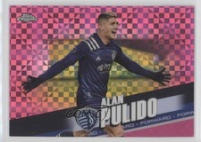 Alan Pulido Chrome 2022 Pink X-fractor #126