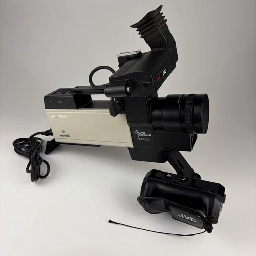 Vintage JVC Newvicon GX-N70U Color Video Camera 1984 TV Zoom 9.8-80mm F1.4 image 2
