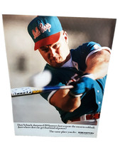 1994 Easton Softball Bat Ad Dan Schuck Vintag...