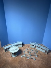Marx Airport Playset International Jet Port Tower, Fence, Walkways