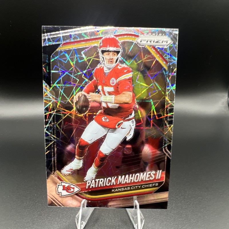 Panini 2025 Prizm Patrick Mahomes II Chiefs Football NFL Parallel #26 2025 lazer