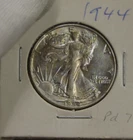 1944 US Walking Liberty Half 50c  AU (Toned)