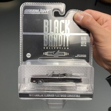 1/64 1972 Cadillac Eldorado Fleetwood Convertible Black Bandit Series 29 28150-C