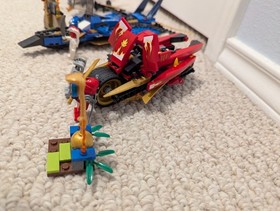 LEGO Ninjago Ice Dragon Attack Jay's Storm Fighter Kai's Blade 2260 9442 9441