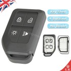 4 Button Remote Key Fob Case Shell Replacement For Volvo Truck FH16 CARGO 555 FM