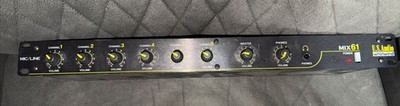 US Audio Whirlwind Mix-16 16 Channel Stage Studio Broadcast Mono Line Rack Mixer