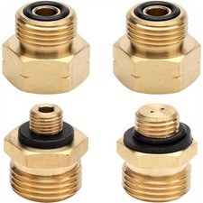 4Pcs Gas Bottle Adapter Set,Gas Adapter Gas Bottles Adapter,Euro Adapter1597