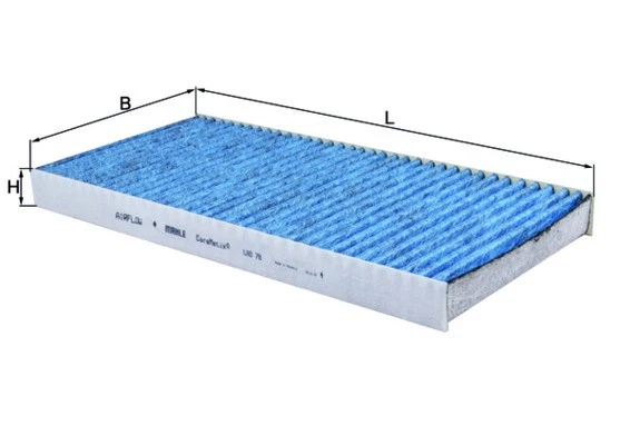 FILTER CABIN AIR LAO 78 FOR FORD TRANSIT/CONNECT FOCUS/Turnier/Clipper 1.8L 4cyl - Image 2 of 4
