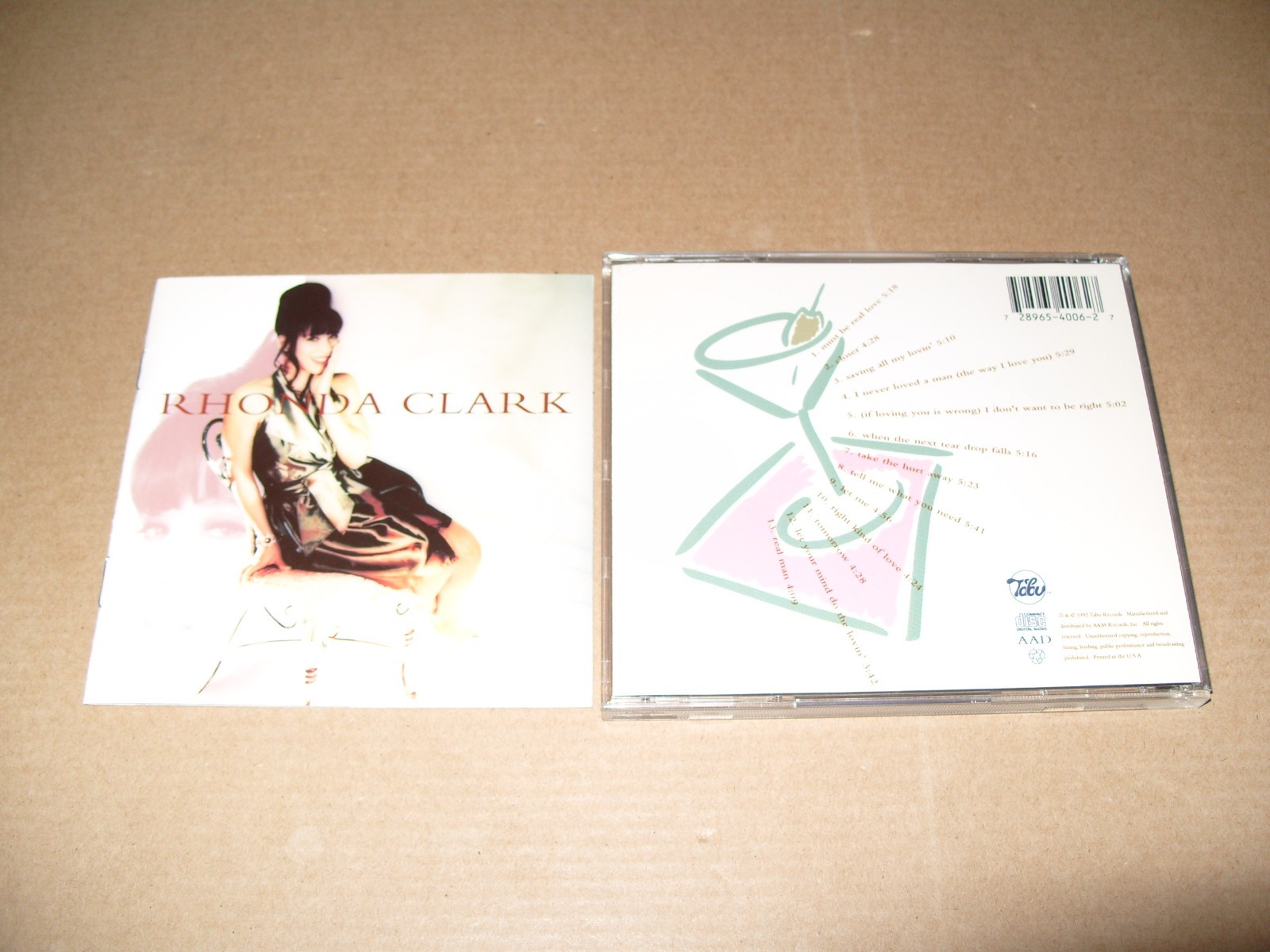 Rhonda Clark by Rhonda Clark CD 1992 NEAR MINT CONDITION. (M1)