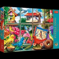 Puzzle Trefl 1000 Teile Vogelwelt Premium Plus QualitäT