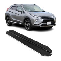 Trittbretter Seitenschweller FüR Mitsubishi Eclipse Cross 2018-2026 Schwarz Alu