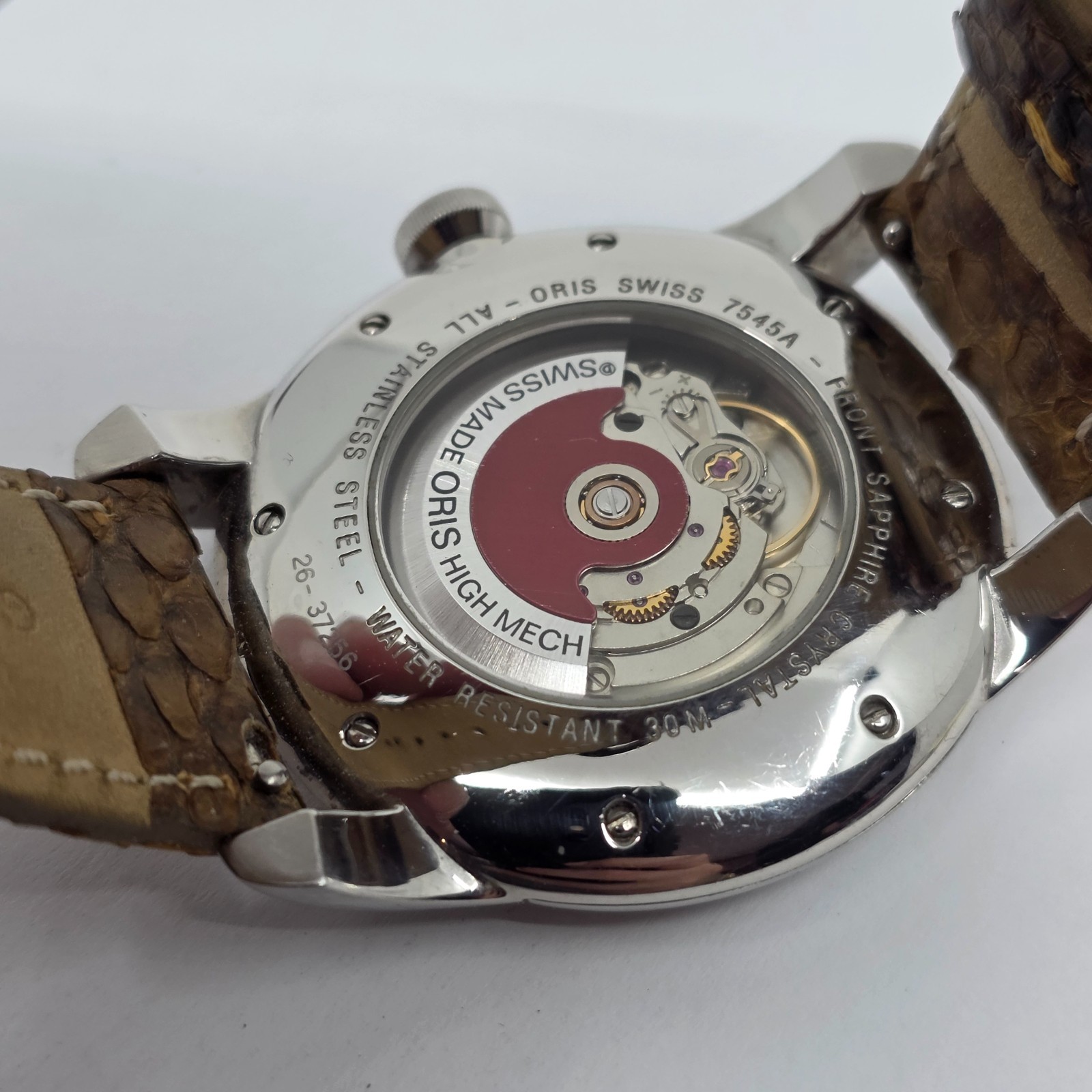 Oris Artelier Small Second Pointer Date 7545A Aut… - image 7