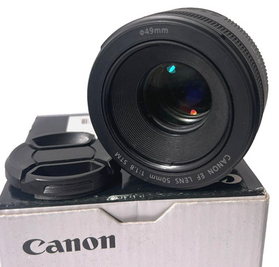 Canon EF Lens 50mm f/1,8 STM Standard Objektiv Schwarz L3