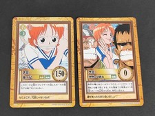 NM One Piece Hyper Battle Carddass Card Japanese 2000 Nami C116 C117 eb258