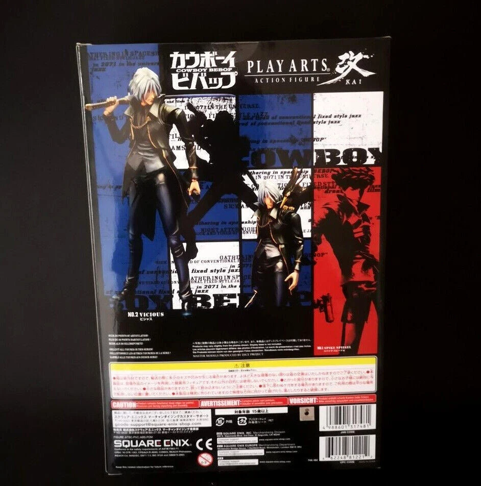 Cowboy Bebop VICIOUS PVC figure 22cm Play Arts Square Enix - Imagen 3 de 4