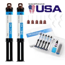 Dental Universal Light Cure Composite Resin Kit /Dual Cure Resin Core A2 A3