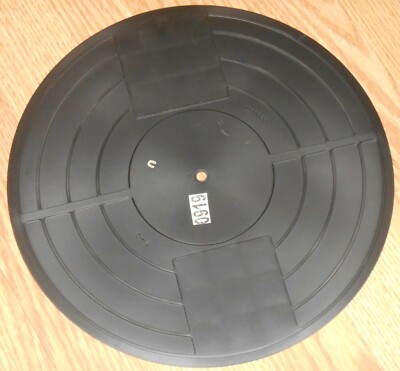 Direct drive turntable platter pad | 0919