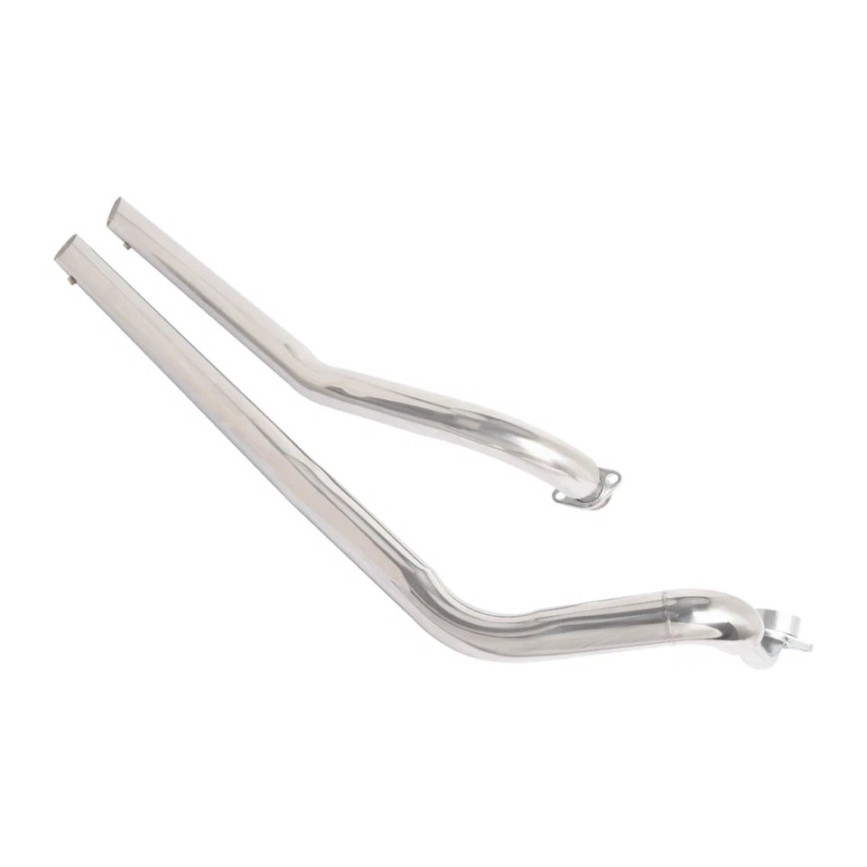 Tubos de escape longos curtos escalonados para Yamaha V Star 1100 XVS1100 Custom Classic - Imagem 3 de 4