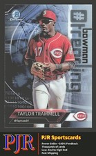 2018 Bowman ##-TT Taylor Trammell  Chrome Hashtag Trending Cincinnati Reds