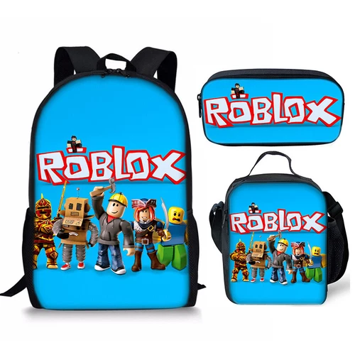 Roblox Game Backpack School Rucksack Shoulder Bag Lunch Bag Pencil Kids Gift new - Picture 32 of 50