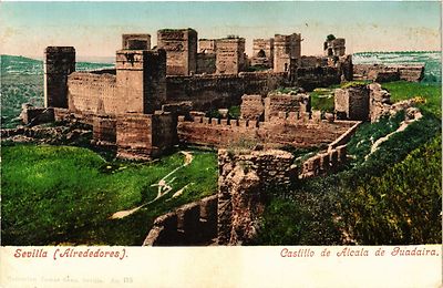 CPA ESPAGNE PRECURSEUR GRANADA ALHAMBRA Patio De Arrayanes No 7 Linares