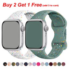 Silicone Band Sport Strap For Apple Watch Band Ultra 49mm Series 11 10 9876 46mm