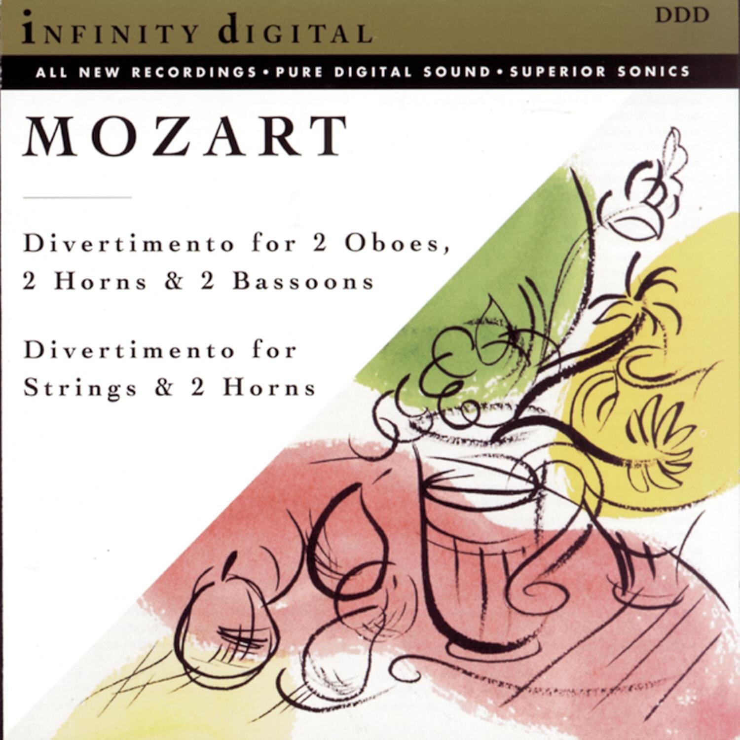New Classical Orchestra, St. Petersburg, Alexan Mozart: Divertimenti, K. 25 (CD)