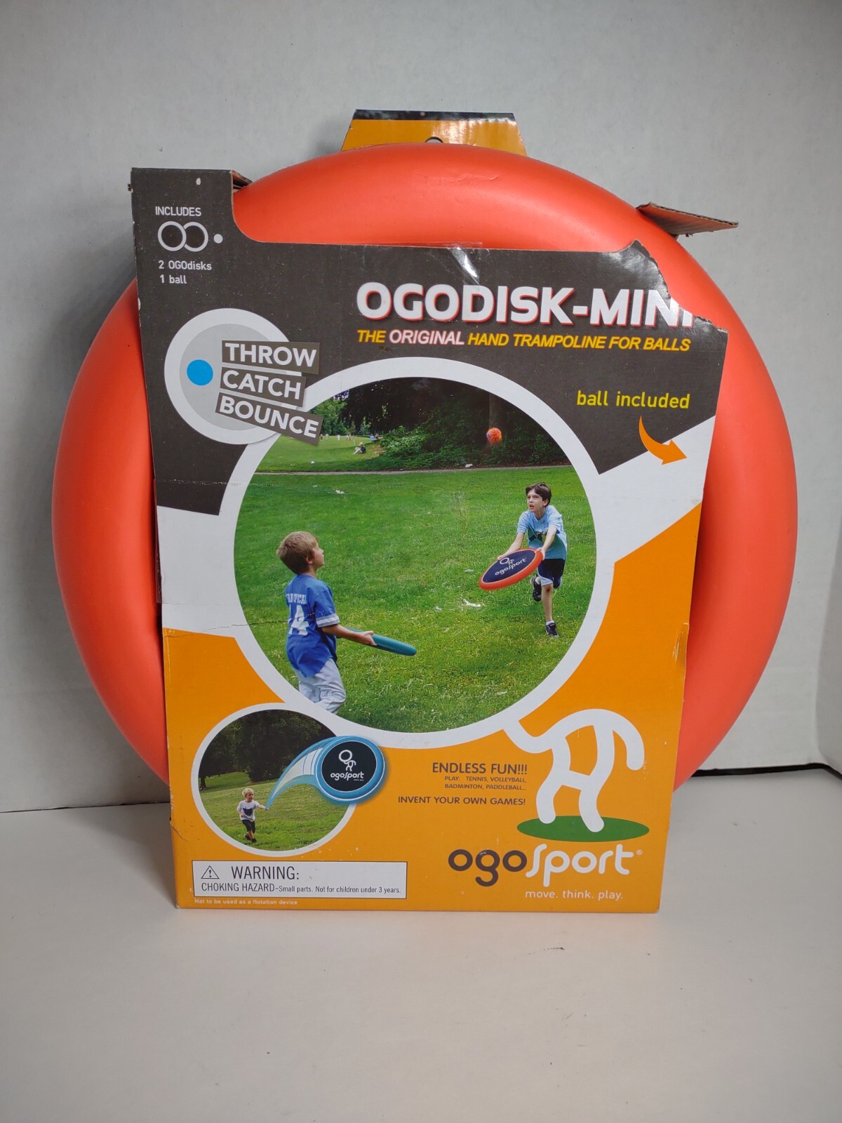 Mini Ogodisk Super Disk SHELF PULL ORANGE DISK
