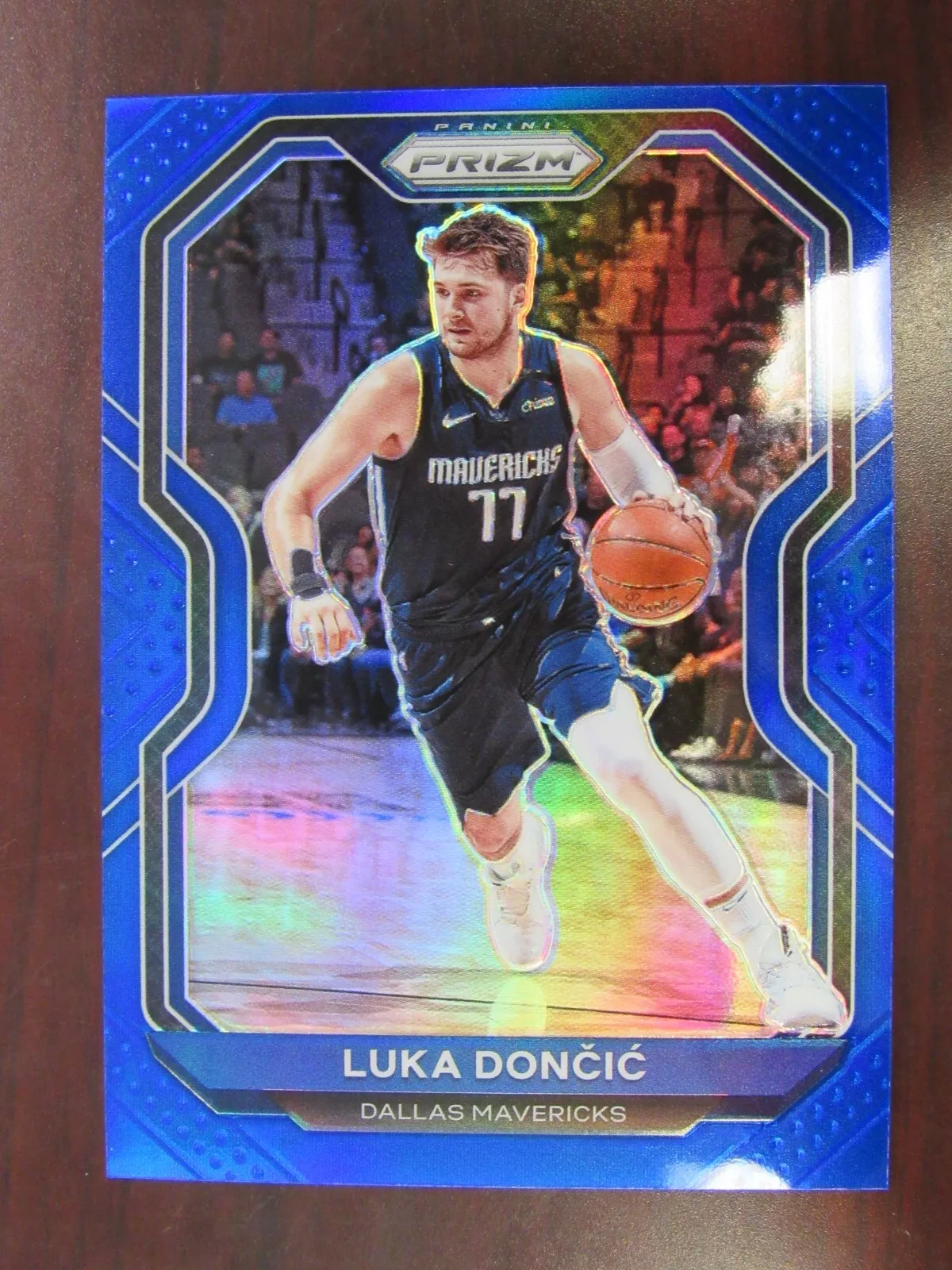 2020-21 Panini Prizm BLUE Prizm #32 Luka Doncic BLUE Prizm /199
