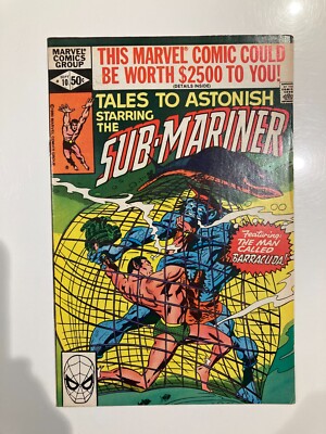 Tales to Astonish - Sub-Mariner #10 (1980) very good condition