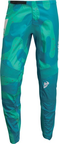 Pantalones THOR Sector Disguise Adulto Motocross MX Azul Reino Unido 9/10 - Imagen 1 de 5