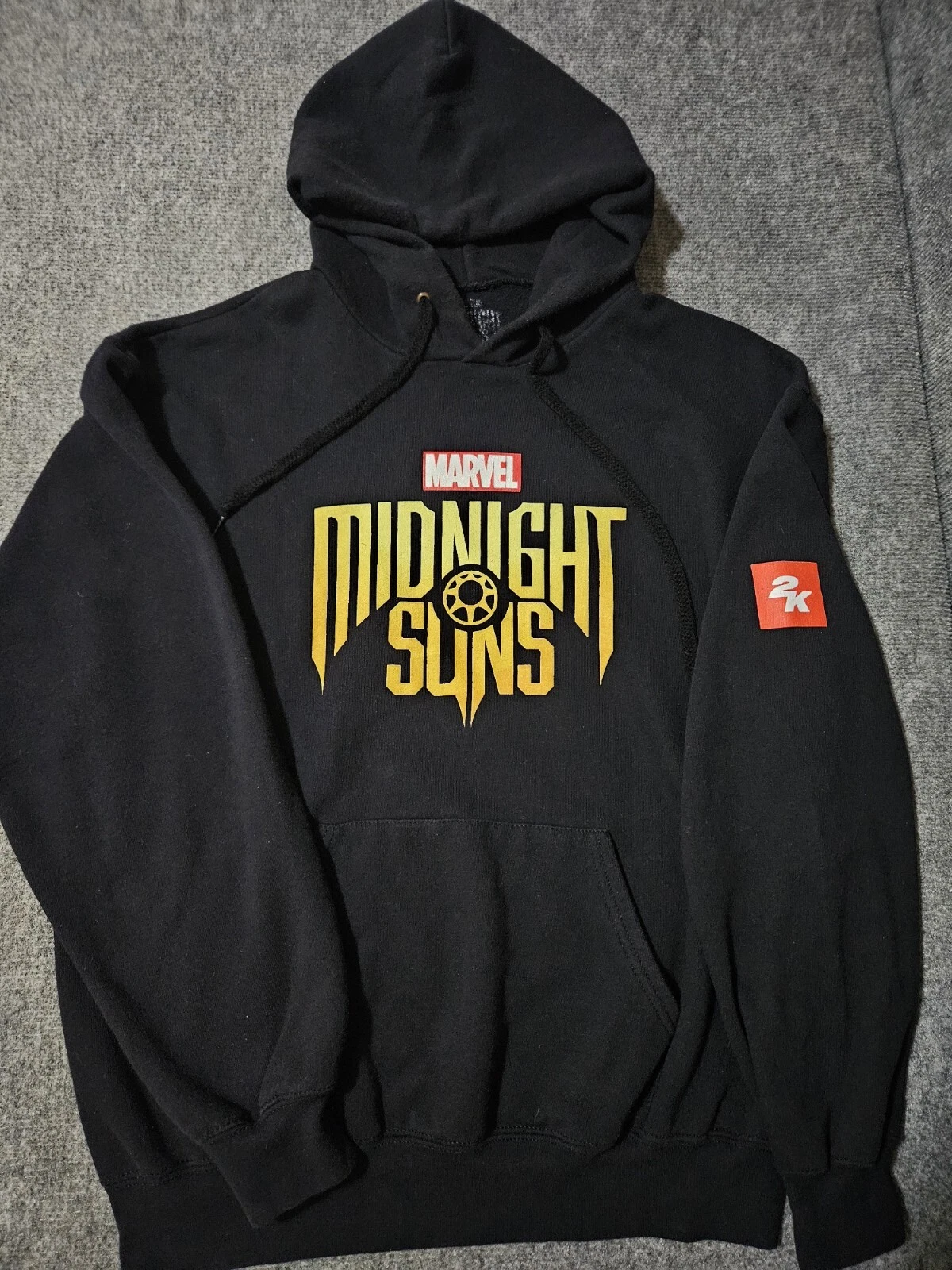 Marvel Midnight Suns Black Pullover Hoodie Size L