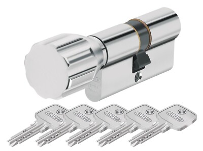 ABUS EC550 Schließzylinder mit Knauf Knaufzylinder verschieden schließend