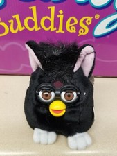 New 1999 Furby Buddies "Sleep Good" Plush Bean Bag Tiger Electronic Animal