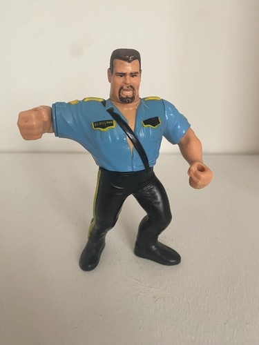 WWE THE BIG BOSS MAN HASBRO WRESTLING ACTION FIGUR...