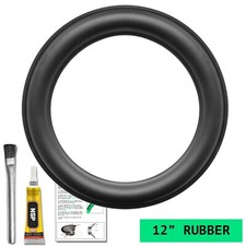 North Speaker Parts 12" gomma woofer altoparlante luce surround kit di riparazione colla Regno Unito