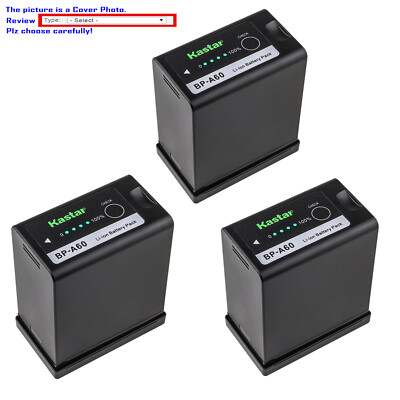 Canon BP-A60 バッテリー Amazon.com : Fully Decoded Replacement Battery for Canon BP-A60