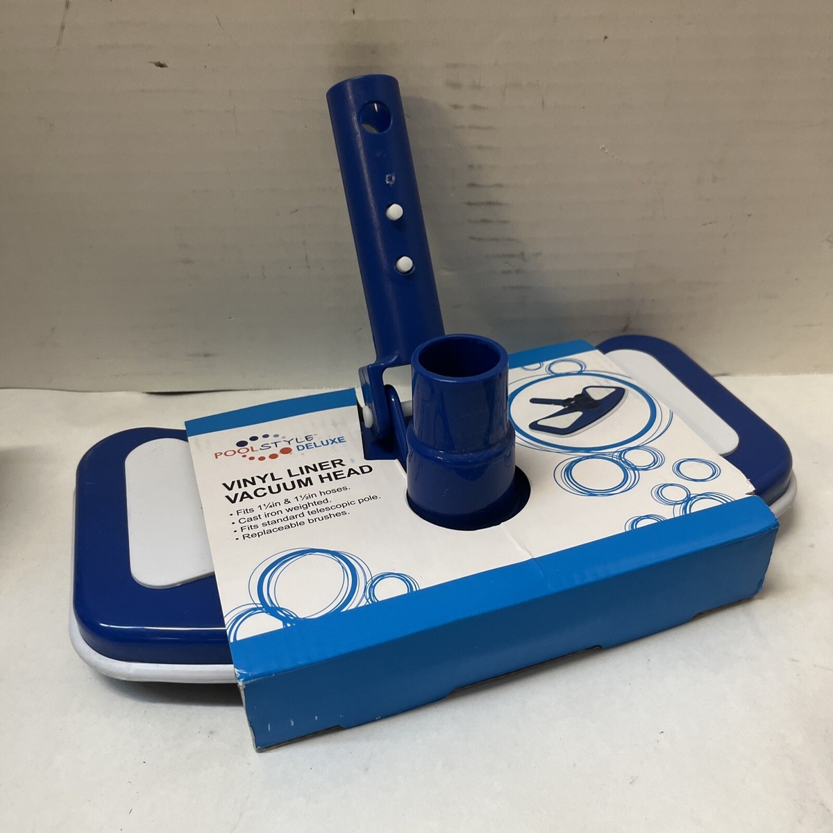 POOL STYLE DELUXE VINYL LINER VACUUM HEAD | eBay