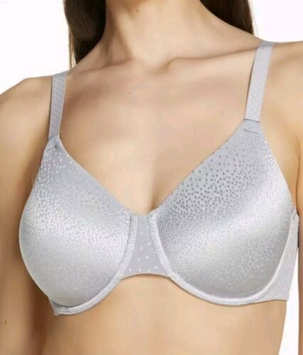 WACOAL 855303 BACK APPEAL SMOOTHING UNDERWIRE BRA Silver Sconce SIZE 36DD