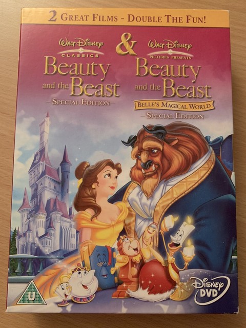 Belle's Magical World / Beauty And The Beast (DVD, 2003, 2-Disc Set