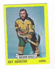 1973-74 TOPPS JOEY JOHNSTON #143 CALIFORNIA GOLDEN SEALS